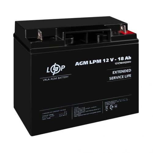 Аккумуляторная батарея LogicPower LPM 12V 18Ah - фото 4