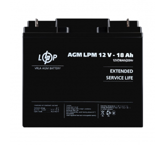 Акумуляторна батарея LogicPower LPM 12V 18Ah