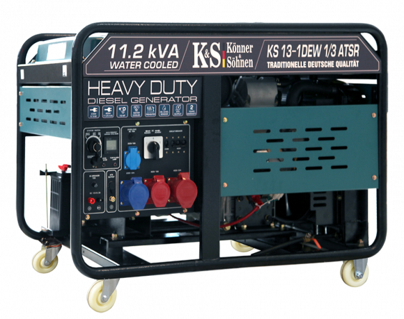 Генератор дизельный Konner&amp;Sohnen KS 13-1DEW 1/3 atsR - фото 2