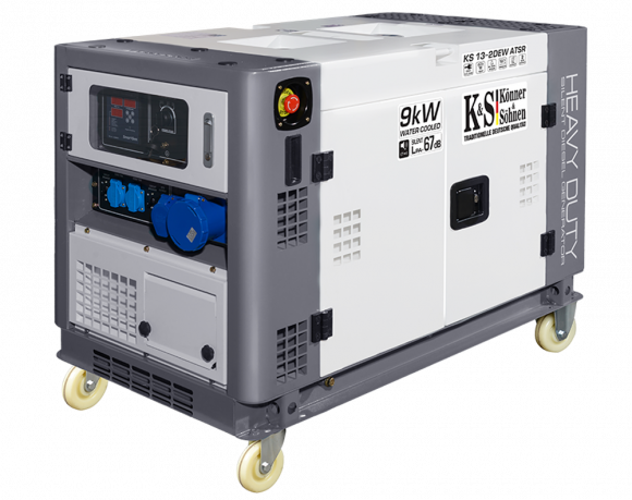 Генератор дизельный Konner&amp;Sohnen KS 13-2DEW atsR - фото 3