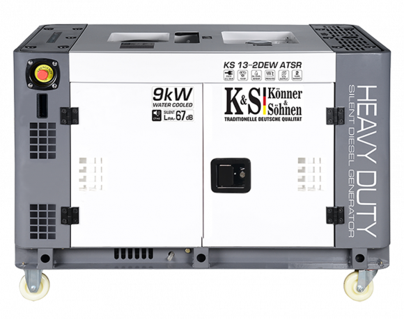 Генератор дизельный Konner&amp;Sohnen KS 13-2DEW atsR - фото 1