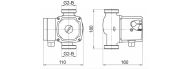 Насос циркуляційний Rudes RH 32-8-180 - фото 3