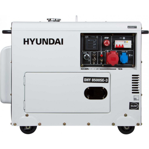 Генератор дизельный HYUNDAI Diesel DHY 8500SE-3 - фото 1