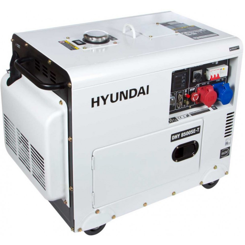 Генератор дизельный HYUNDAI Diesel DHY 8500SE-T - фото 6