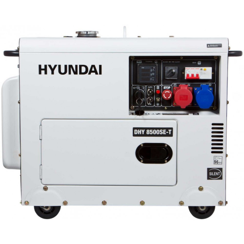 Генератор дизельный HYUNDAI Diesel DHY 8500SE-T - фото 1