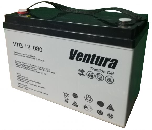 Аккумуляторная батарея Ventura VTG 12-080 M8 - фото 1