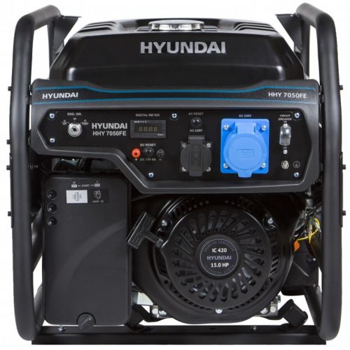 Генератор бензиновый HYUNDAI HHY 7050FE - фото 1