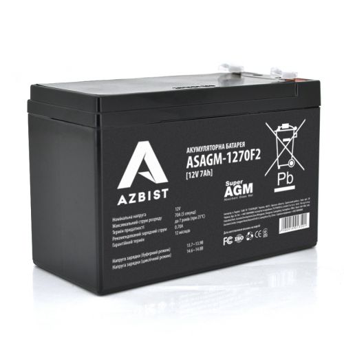 Аккумуляторная батарея Azbist ASAGM-1270F2 (1350) - фото 1