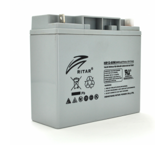 Аккумуляторная батарея RITAR HR1260W, 12V 17.0Ah (17180)
