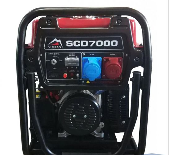 Генератор дизельный Vulkan SCD7000TE - фото 5