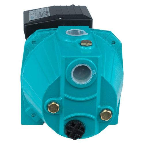 Насос центробежный самовсасывающий 0.75квт hmax 48М qmax 55л/мин Aquatica (775092) - фото 8