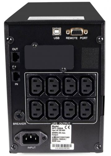 ДБЖ Powercom SPT-1000-II LCD - фото 4