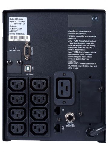 ИБП Powercom SPT-3000-II LCD (00210234) - фото 4