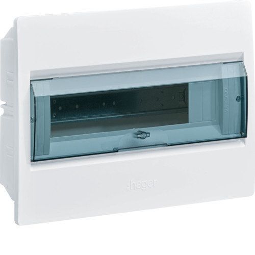Корпус HAGER Cosmos VR118TD встраиваемый 1х18(черная дверца) - фото 1