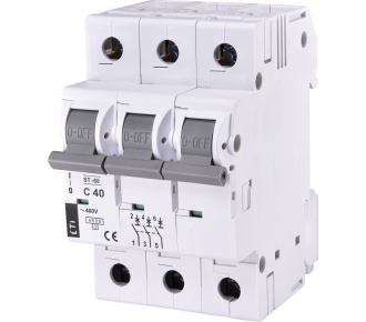 Автоматичний вимикач ETI ETIMAT 4,5 ST-68 3p C 40A (2185320)