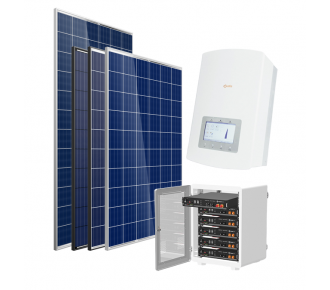Автономная солнечная станция на 5 кВт на основе LiFePo аккумулятора