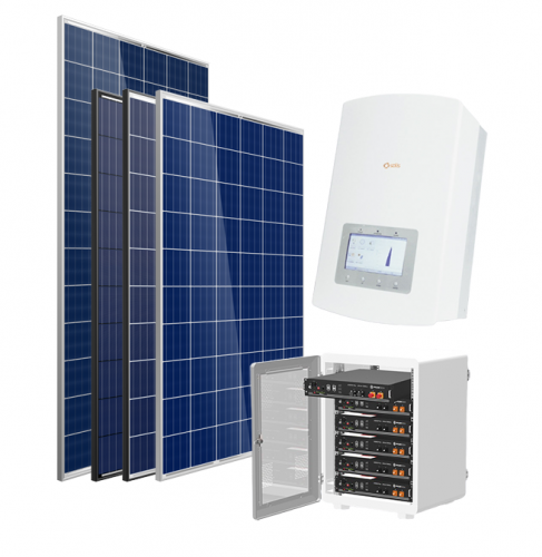 Автономная солнечная станция на 5 кВт на основе LiFePo аккумулятора - фото 1