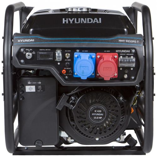 Генератор бензиновый HYUNDAI HHY 9050FE-T - фото 4