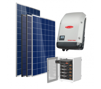 Автономная солнечная станция 4 кВт на основе LiFePo аккумулятора с возможностью генерации в сеть