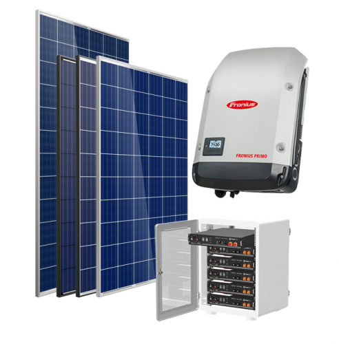 Автономная солнечная станция 4 кВт на основе LiFePo аккумулятора с возможностью генерации в сеть - фото 1