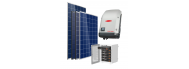 Автономная солнечная станция 4 кВт на основе LiFePo аккумулятора с возможностью генерации в сеть - фото 1