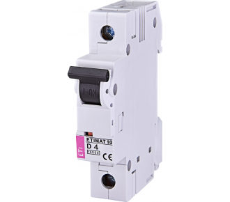 Автоматичний вимикач ETI ETIMAT 10 1p D 4А (2151710)
