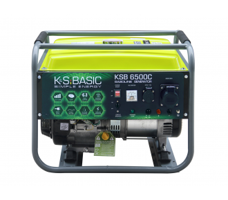 Генератор бензиновий Konner&Sohnen BASIC KSB 6500C