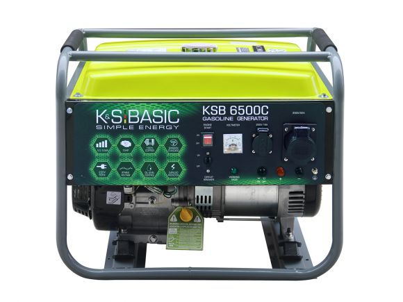 Генератор бензиновый Konner&amp;Sohnen BASIC KSB 6500C - фото 1