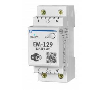 WI-FI лічильник електроенергії з функцією захисту і управління ЕМ-129
