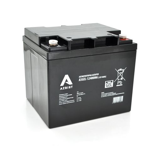 Аккумуляторная батарея Azbist Super GEL ASGEL-12400M6 (1365) - фото 1