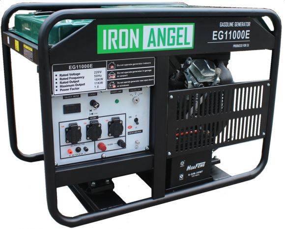 Генератор бензиновий IRON ANGEL EG 11000 E - фото 1