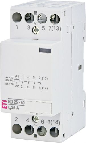 Контактор ETI RD 25-40 230V AC/DC (2464010) - фото 1