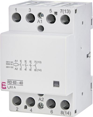 Контактор ETI RD 63-40 230V AC/DC (2464026) - фото 1