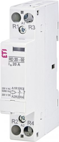 Контактор ETI RD 20-02 230V AC/DC (2464008) - фото 1