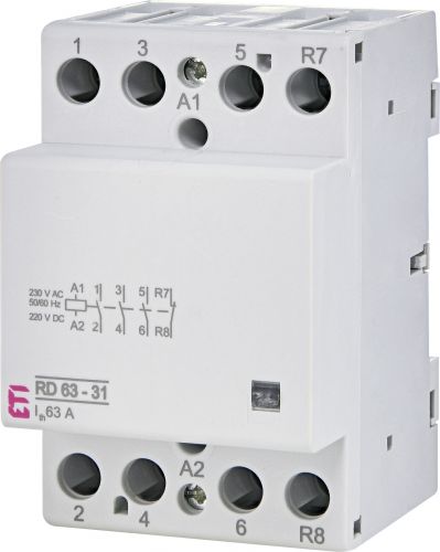 Контактор ETI RD 63-31 230V AC / DC (2464028) - фото 1