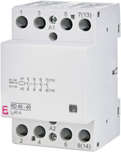 Контактор ETI RD 40-40 24V AC / DC (2464019) - фото 1