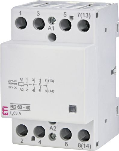 Контактор ETI RD 63-40 24V AC/DC (2464027) - фото 1