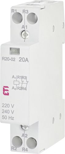 Контактор ETI R 20-02 230V AC (2461230) - фото 1