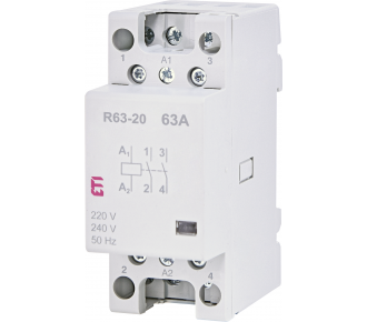 Контактор модульний ETI R 63-20 230V (2463482)