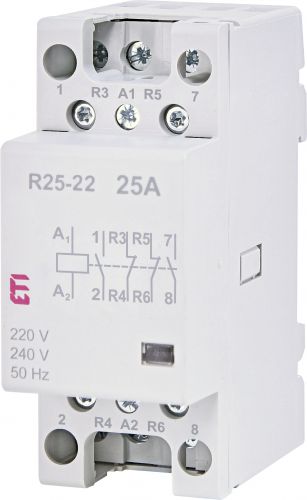 Контактор ETI R 25-22 230V AC (2462340) - фото 1