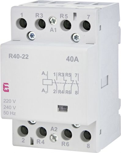Контактор ETI R 40-22 230V AC (2463430) - фото 1