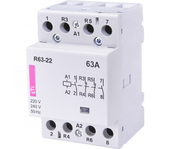 Контактор ETI R 63-22 230V AC (2463470)