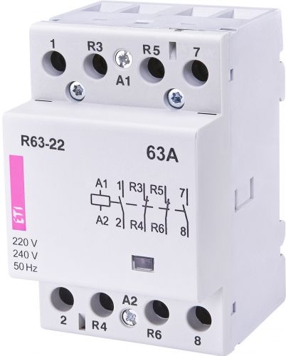 Контактор ETI R 63-22 230V AC (2463470) - фото 1