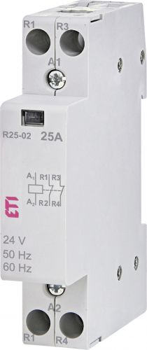 Контактор ETI R 25-02 24V AC (2463505) - фото 1