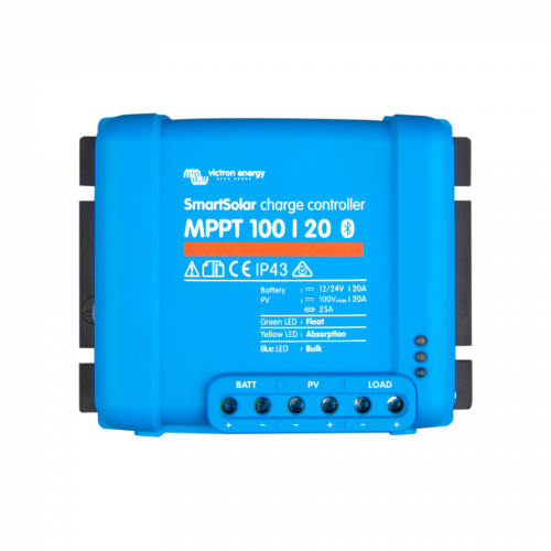 Контролер для сонячної панелі Victron Energy SmartSolar MPPT 100/20 SCC110020060R - фото 1