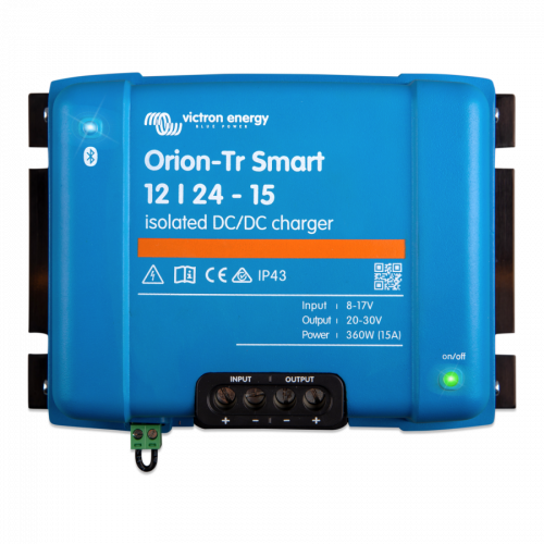 Зарядное устройство Victron Energy Orion-Tr Smart 12/24-15(360W) Isolated (ORI122436120) - фото 1