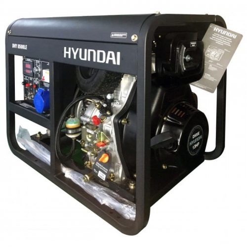 Генератор дизельный HYUNDAI Diesel DHY 8500LE - фото 1