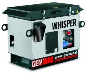 Генератор бензиновий Genmac Whisper G12100KS - фото 1