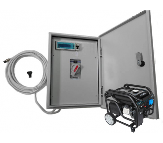 Готовый комплект генератор HYUNDAI HHY 10000FE + АВР Basic 3ф-63/63