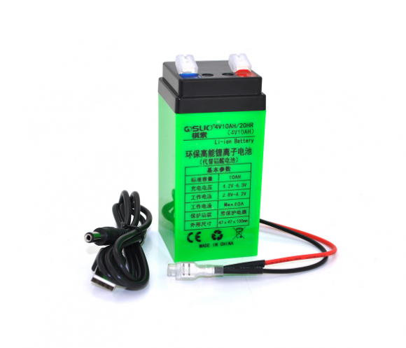 Аккумуляторная батарея QSuo QS-4010 4V 10A (18291) - фото 1